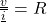 \frac{\underline{v}}{\underline{i}}=R