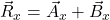  {\vec{R}_x=\vec{A}_x+\vec{B}_x}