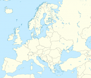 map of Europe, unlabeled
