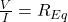  \frac VI = R_{Eq} 